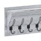 Flash Furniture 24" Whitewash Wall Mount Shelf with Hanging Hooks HFKHD-HEF0-CRE8-732315-GG - alternate 10